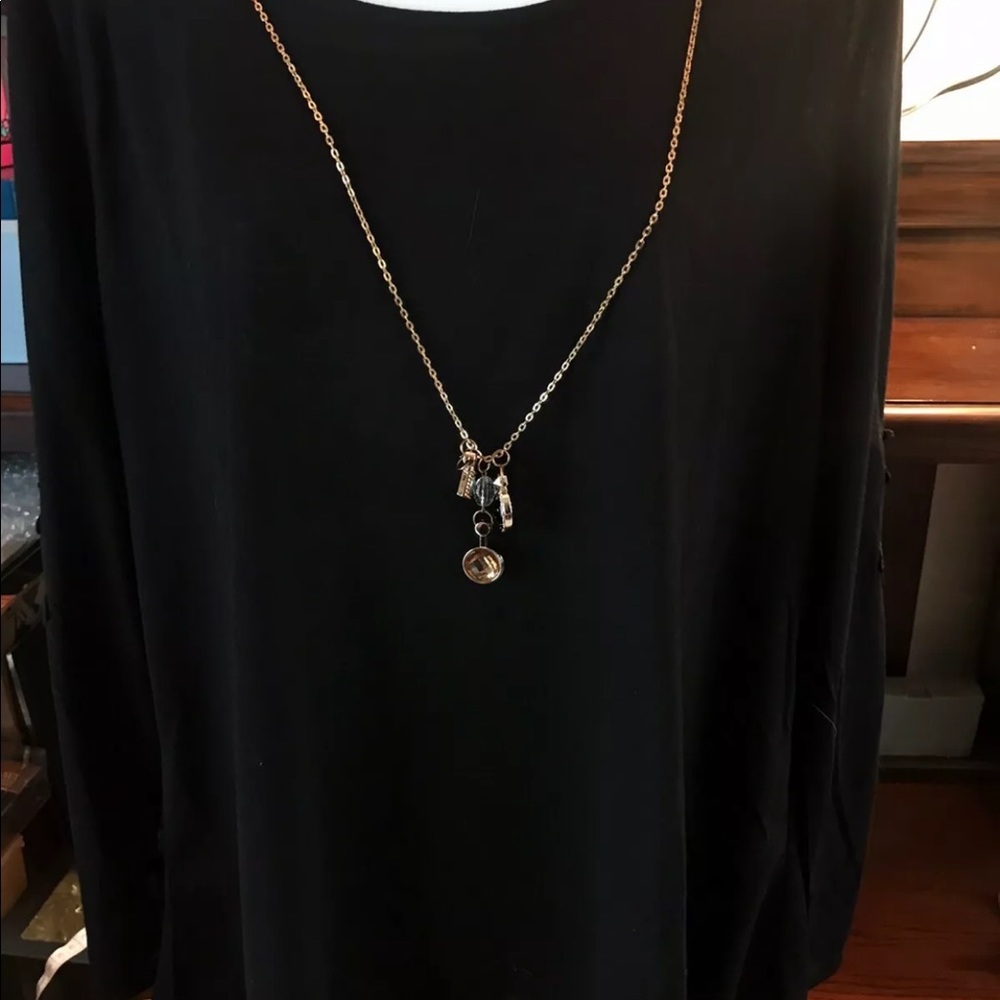 NWT Karen’s Brooks 1x Black Long Sleeved Top!